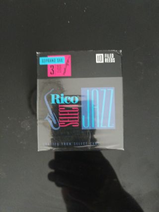 8 cañas Rico saxo Soprano Sax 3 Soft