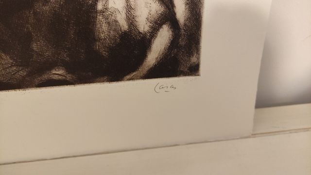 Grabado Víctor Casas 6/50.