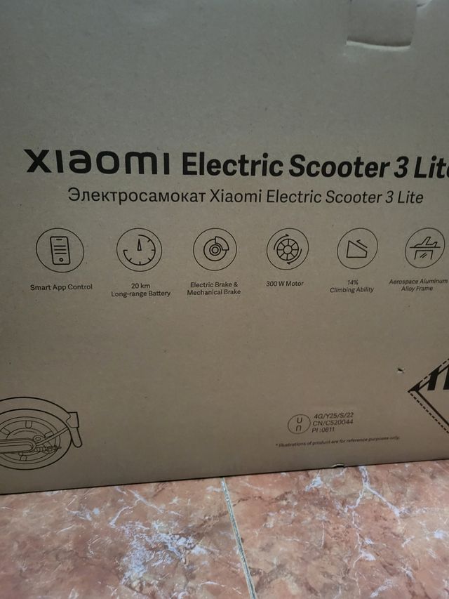 Patinete Eléctrico Xiaomi 3 Lite