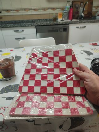 Lote Faldillas para motos y bicicletas negras y ro