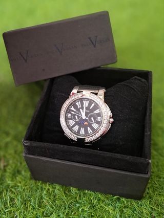 Reloj Paul Versan Plata y Negro