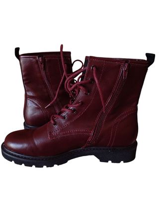 Botines granates 
