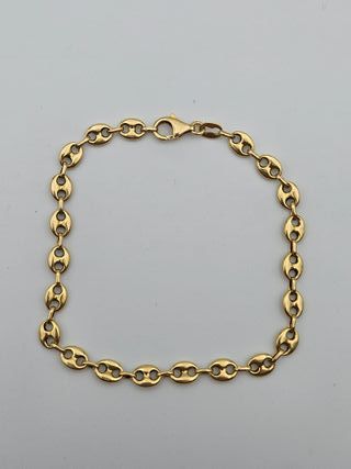 Pulsera de Oro 18K Gucci, Calabrote, 10,97gr, 21cm