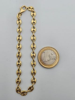 Pulsera de Oro 18K Gucci, Calabrote, 10,97gr, 21cm
