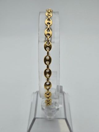 Pulsera de Oro 18K Gucci, Calabrote, 10,97gr, 21cm