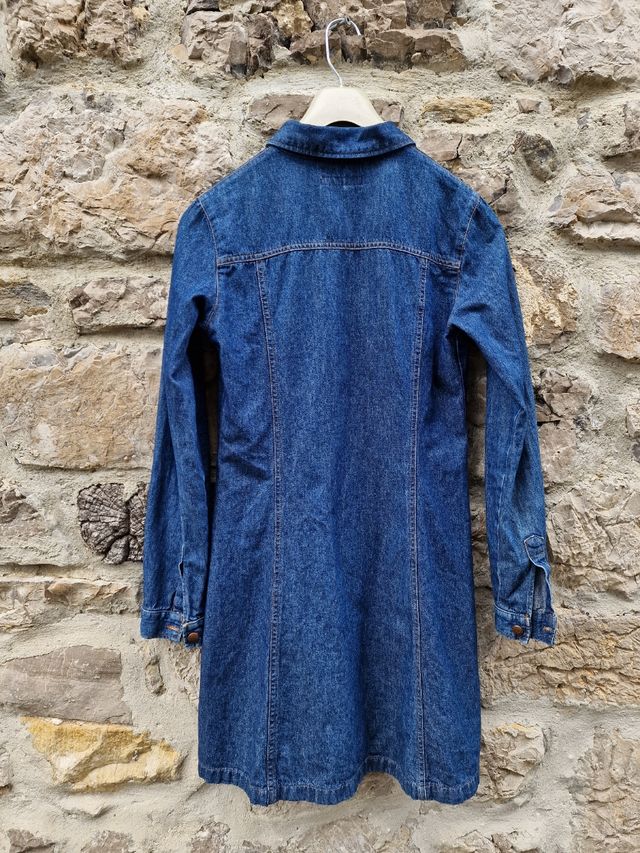 Vestido Vaquero Zara Girl Talla 16