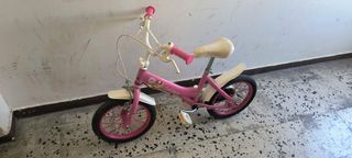 Bicicleta infantil rosa
