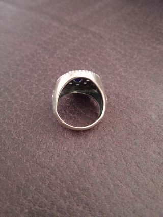Anillo Plata Palo con circonitas
