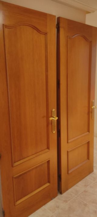 Puertas de roble macizo