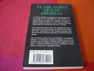 EL MILAGRO DE LAS HIERBAS ( LY SHIAU CHENG) SALUD