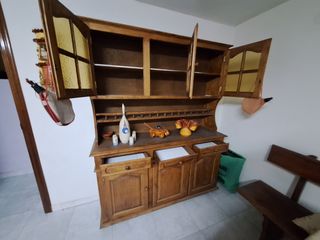 Alacena de bodega de madera