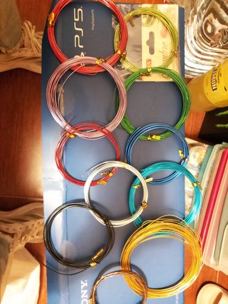 Alambres de colores para manualidades