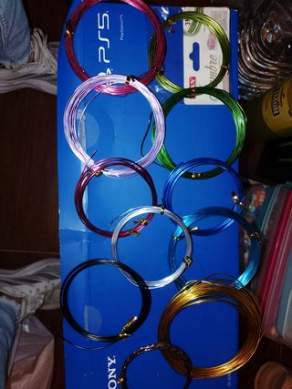 Alambres de colores para manualidades