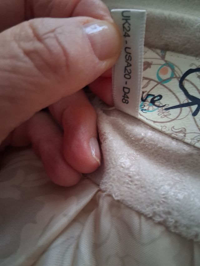 Chaqueta Antelina Beige