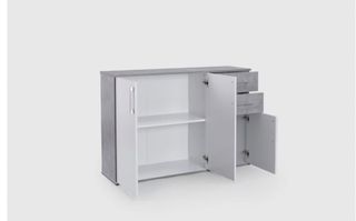 Aparador Moderno Madera y Metal