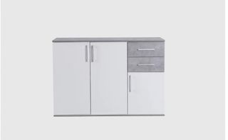 Aparador Moderno Madera y Metal