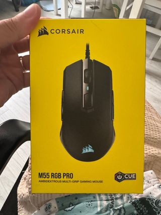 Ratón Gaming Corsair M55 RGB PRO Negro