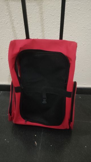 Transportín para mascotas con ruedas