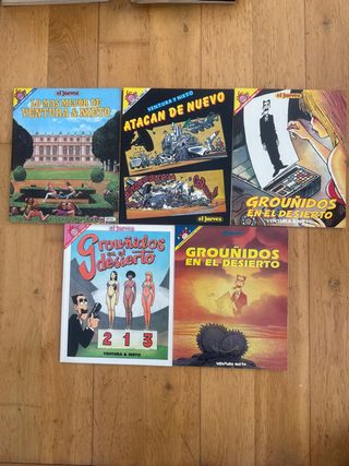 5 comics pendones del humor .