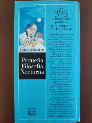 Pequeña filosofía matinal y nocturna