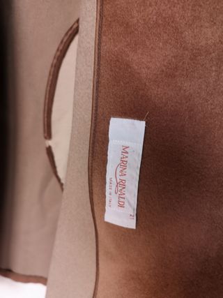 Cappotto Lana Marina Rinaldi Marrone