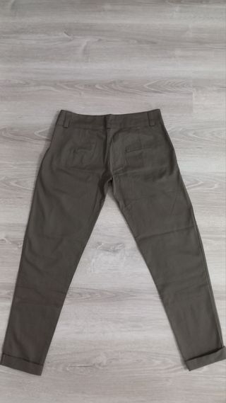 Pantaloni donna Made in Italy verdi