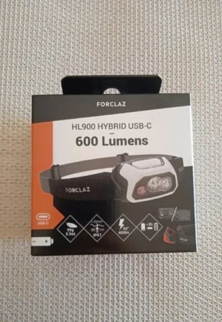 Linterna Forclaz HL900 Hybrid USB-C 600 Lúmenes