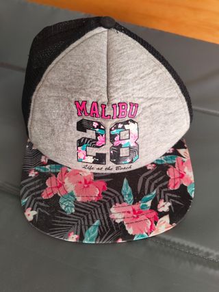 Gorra Malibu 23 con estampado floral