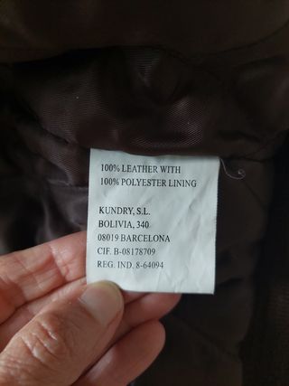 Chaqueta Bomber Ante Marrón Hombre