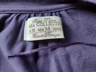 Torera Zara Morada Talla M