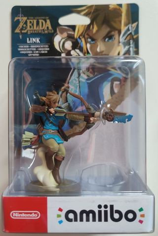Amiibo Link Arquero Zelda Breath of the Wild