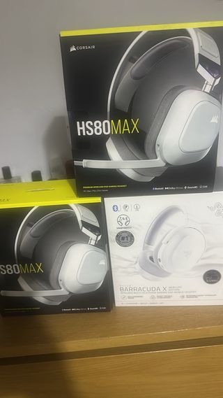 Cascos Corsair HS80 MAX RGB Wireless