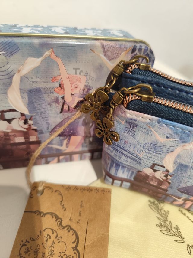 Monedero Nueva Colección Sweet Candy Blue