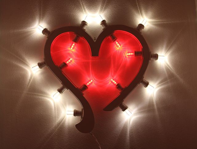 Luminaria Salentina Cuore Artigianale LED