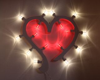 Luminaria Salentina Cuore Artigianale LED