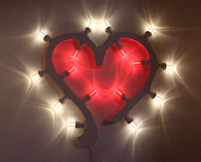 Luminaria Salentina Cuore Artigianale LED