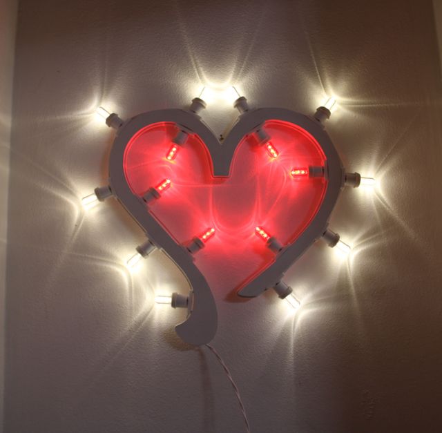 Luminaria Salentina Cuore Artigianale LED