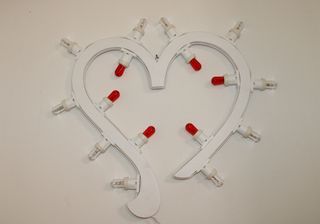 Luminaria Salentina Cuore Artigianale LED