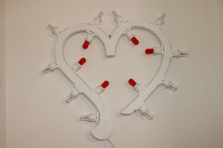 Luminaria Salentina Cuore Artigianale LED