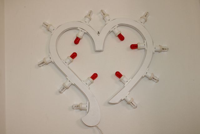 Luminaria Salentina Cuore Artigianale LED