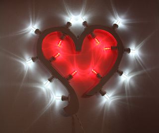 Luminaria Corazón Salentina Artigianale 40x40