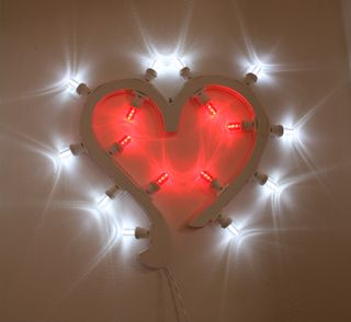 Luminaria Corazón Salentina Artigianale 40x40