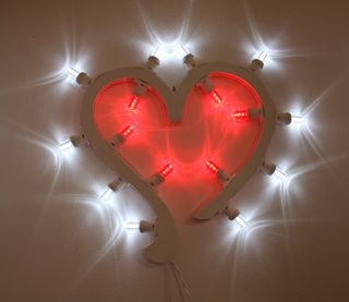 Luminaria Corazón Salentina Artigianale 40x40