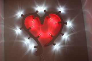 Luminaria Corazón Salentina Artigianale 40x40