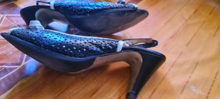 Zapatos de mujer Paco Navarro de Piel Bicolor.