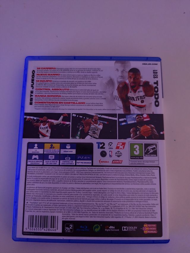 Juego PS4 NBA 2K21