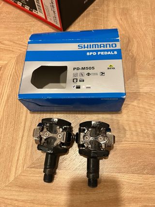 Pedales Shimano SPD M505 MTB Negros