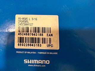 Pedales Shimano SPD M505 MTB Negros