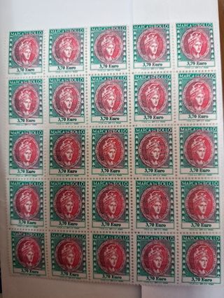 Marche da Bollo 3,70 Euro