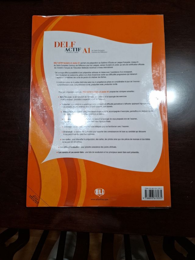 DELF Actif A1 - Libro Francés